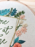 One Day at a Time ~ PDF Embroidery Pattern