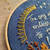 "Look Up At The Sky" ~ Embroidery PDF Download