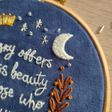 "Look Up At The Sky" ~ Embroidery PDF Download