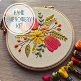 "Truly Tulips" ~ Hand Embroidery Kit
