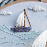 Sail Away With Me - Hand Embroidery Kit