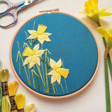 Daffodils - Hand Embroidery Kit