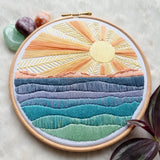 Where The Sky Touches The Sea ~ PDF Embroidery Pattern