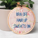 'Hair Up, Bra Off" - Stitch It For Me!