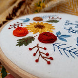 New Beginnings, Time to Bloom - Hand Embroidery Kit