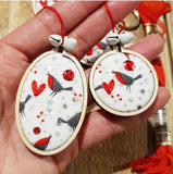 Mini Robin Christmas Decorations - Ready to buy