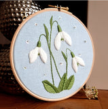 Snowdrops ~ PDF Embroidery Pattern