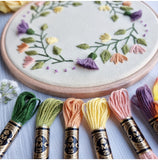Spring Wreath - Hand Embroidery Kit