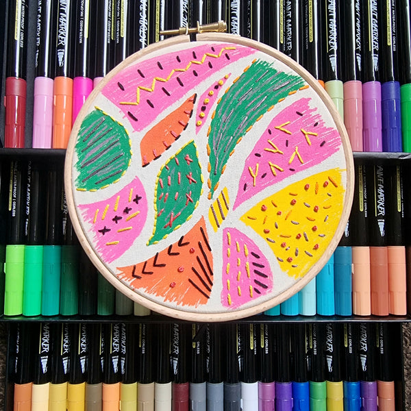 ✨Abstract Art Hand Embroidery Workshop✨
