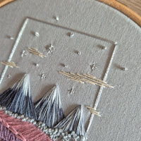 "A Mountain View" ~ The Embroidery Circle ⭕️ Subscription PDF Download