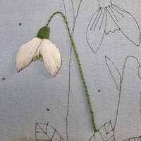 Snowdrops ~ PDF Embroidery Pattern