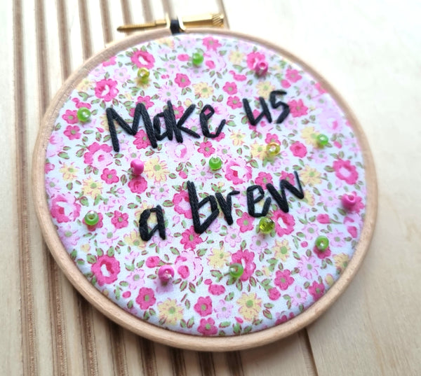'Make Us A Brew' - Stitch It For Me!