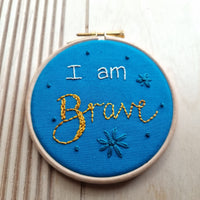 I Am Brave - Stitch It For Me!