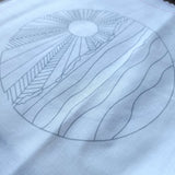 Embroidery Printed panels