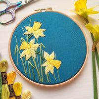 Daffodils - Hand Embroidery Kit