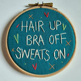 'Hair Up, Bra Off" - Stitch It For Me! Ready to Buy