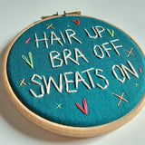 'Hair Up, Bra Off" - Stitch It For Me! Ready to Buy