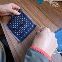 ✨Sashiko Inspired Coaster Workshop ✨