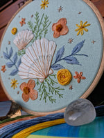 "Goodbye Summer" ~ The Embroidery Circle ⭕️ Subscription PDF Download