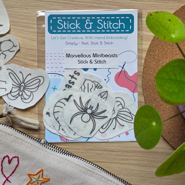 Stick & Stitch - Marvellous Minibeasts