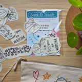 Stick & Stitch - Cherries & Bows