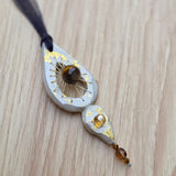 Calm Clay Collection - Crystal Dream Catchers – Gold Leaf, hand stitched, beads for sensory calm - Ready to buy