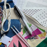 Sashiko Inspired Starter Kit - Hand Embroidery Kit