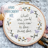 "Love Is All" ~ The Embroidery Circle ⭕️ Subscription Kit