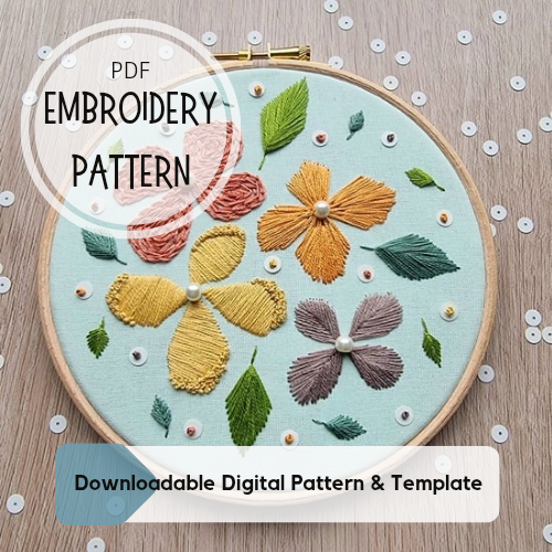 "Where The Flowers Grow" ~ The Embroidery Circle ⭕️ Subscription PDF Download