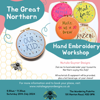 The Great Northern Hand Embroidery Workshop - Monton