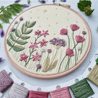 Twilight Spring Garden - Hand Embroidery Kit