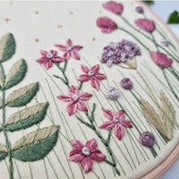 Twilight Spring Garden - Hand Embroidery Kit