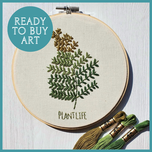 Botanical Plant Life, 6" - Ready to buy Art