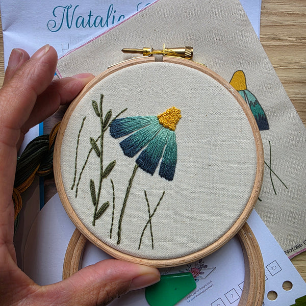 Thread Painting - Hand Embroidery Mini Kit