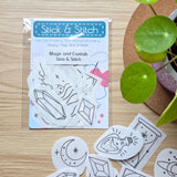 Stick & Stitch - Magic & Crystals