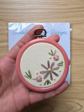 Mini Florals - Mini Hand Embroidery Kit
