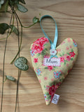 Personalised Lavender Hearts
