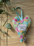 Personalised Lavender Hearts