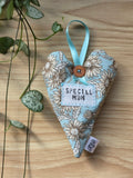 Personalised Lavender Hearts