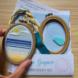 Beachscape - Mini Hand Embroidery Kit