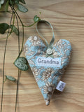 Personalised Lavender Hearts