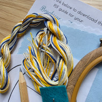Beachscape - Mini Hand Embroidery Kit