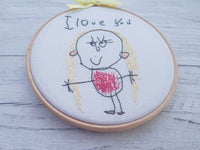 Hand Embroidered children's art