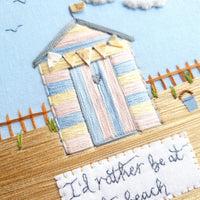 6" Beach Hut - Custom/Bespoke Hoop Art Gallery