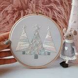 Winter Trees ~ PDF Embroidery Pattern Download