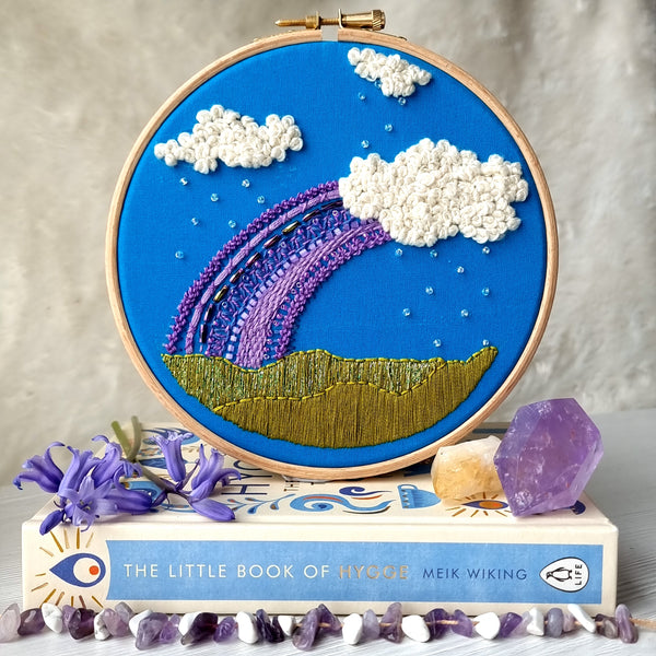 May Bluebell Bridge - Hand Embroidery Kit