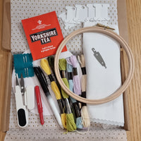 Embroidery Equipment and Materials Kit - Hand Embroidery Kit