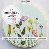 Spring Garden ~ PDF Embroidery Pattern