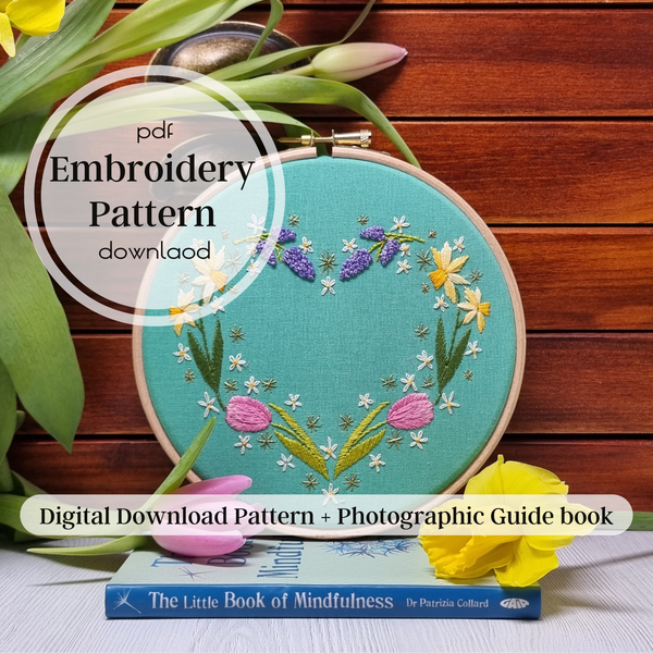 Spring Delight ~ PDF Embroidery Pattern Download