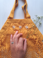 Organic Cotton - Three Daisy Shopper - Bag